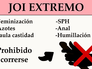 Joi Extremo: Anal, Feminizacion, Sph, Azotes,… free video