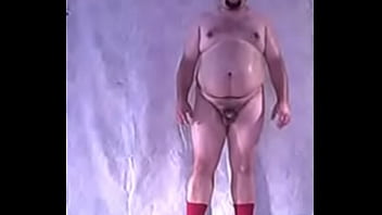 Sweaty Kspigbear Jacks His Dick In Grey Socks free video