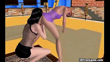 Foxy 3D Cartoon Shemale Gets Fucked In The Ass free video