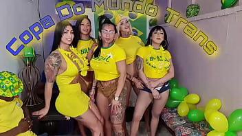 Sabrina Prezotte E Suas Amigas Trans Na Copa free video