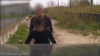 Teacher Asks Her Student To Fuck Outdoors On Car Hood - Risky Public Sex - Misscreamy free video