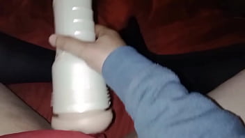 Putting My Little Clitty In Rileys Fleshlight free video