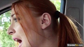 Russian Teen Eva Flashes Tits For A Ride free video