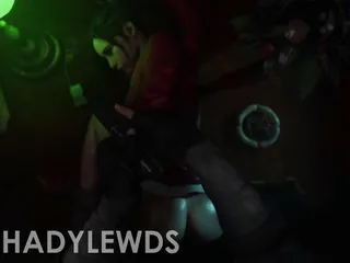 Claire Redfield Bent Over And Fucked Hard free video