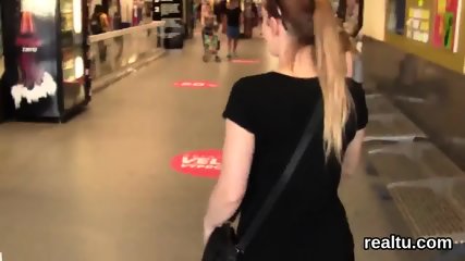 Striking Czech Nympho Gets Teased In The Mall And Reamed In Pov free video