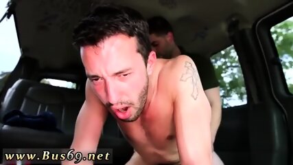 Gay Men Fuck An Cumshot Dude With Dick Piercing Gets Ass On The Baitbus free video